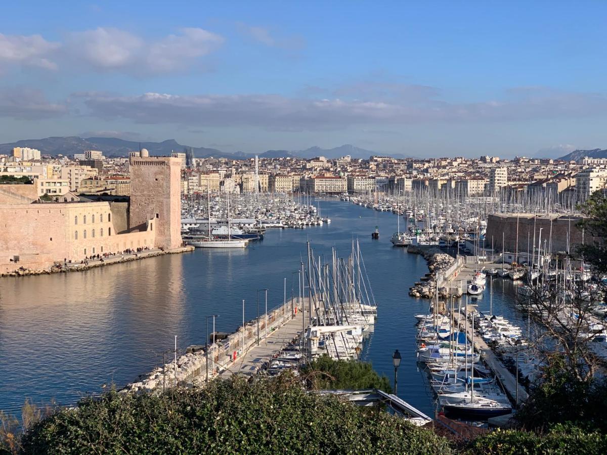 Marseille 6Eme Vauban Elegant T3 6 Couchages 2 Chambres Luaran gambar